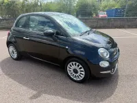 Used Fiat 500 Lounge 69 HP (50 kW) 2018 Black Hatchback