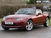 Used Mazda MX5 126 HP (92 kW) 2008 Red Cabriolet