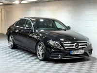 Used Mercedes E220 AMG line 2018 Black Sedan