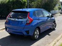 Used Honda Fit Hybrid 2014 Blue Hatchback