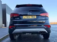 Begagnad Hyundai Santa Fe Premium 2015 Svart SUV