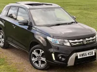 Käytetty Suzuki Vitara SZ5 120 HP (88 kW) 2017 Musta Katumaasturi