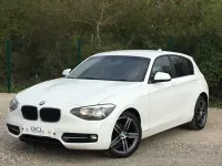 Used BMW 118 Sport Line 2012 White Hatchback