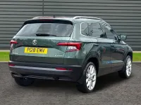 Used Skoda Karoq 150 HP (110 kW) 2018 Green SUV