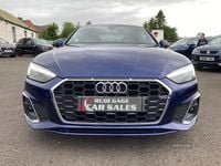 Used Audi A5 S-Line 163 HP (119 kW) 2021 Blue Coupe