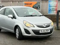 Used Vauxhall Corsa Design Edition 85 HP (62 kW) 2015 Silver Hatchback