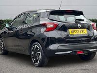Used Nissan Micra Acenta 92 HP (67 kW) 2022 Black Hatchback