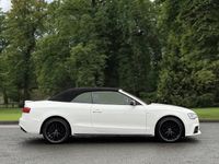Used Audi A5 Cabriolet S-Line 190 HP (139 kW) 2016 White Cabriolet