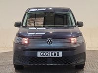 Used VW Caddy 75 HP (55 kW) 2021 Blue MPV