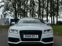 Used Audi A7 Black Edition 313 HP (230 kW) 2014 White Hatchback