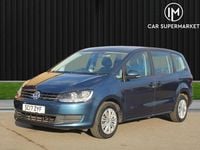 Used VW Sharan S 150 HP (110 kW) 2017 Blue MPV
