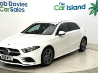 Used Mercedes A200 AMG line 163 HP (119 kW) 2019 White Hatchback