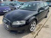 Used Audi A3 Sportback Sport 102 HP (75 kW) 2009 Black Hatchback