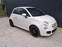 Used Fiat 500 S 69 HP (50 kW) 2013 White Hatchback