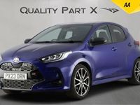 Used Toyota Yaris Hybrid Sport 2023 Blue Hatchback