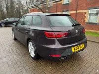 Used Seat Leon ST FR 150 HP (110 kW) 2018 Purple Estate