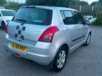Used Suzuki Swift GLX 101 HP (74 kW) 2008 Silver Hatchback