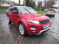 Used Land Rover Range Rover evoque Dynamic 190 HP (139 kW) 2012 Red SUV