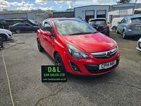 Used Vauxhall Corsa Excite 2014 Red Hatchback