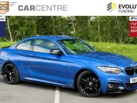 Begagnad BMW 218 M Sport 2014 Blå Sportkupé