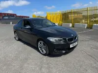 Used BMW 218 M Sport 150 HP (110 kW) 2016 Black Coupe
