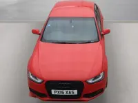 Used Audi A4 Black Edition 177 HP (130 kW) 2015 Red Sedan