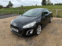Used Peugeot 308 CC Allure 2012 Black Cabriolet