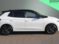 Used Skoda Fabia Colour Edition 80 HP (58 kW) 2023 Candy white body / black magic pearl effect roof Hatchback