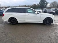 Used Mercedes C350 2011 White Estate