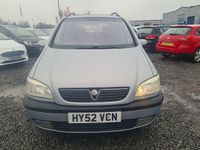 Used Vauxhall Zafira Elegance 123 HP (90 kW) 2002 Grey MPV