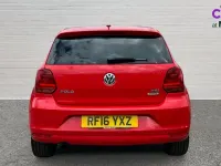 Used VW Polo Match 90 HP (66 kW) 2016 Red