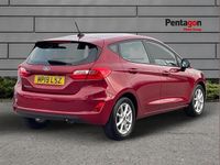 Used Ford Fiesta Zetec 99 HP (72 kW) 2019 Red Hatchback