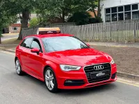 Used Audi A3 Sportback S-Line 150 HP (110 kW) 2015 Red Hatchback