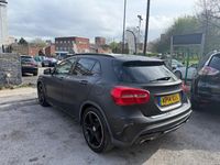Used Mercedes GLA220 AMG line 170 HP (125 kW) 2014 Red SUV