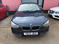 Used BMW 114 Sport Line 102 HP (75 kW) 2013 Blue Hatchback