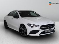 Used Mercedes CLA180 AMG line 2023 White Sedan