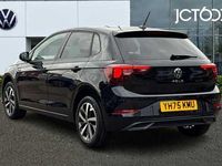 Used VW Polo Match 95 HP (69 kW) 2025 Black Hatchback