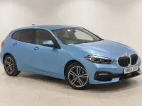 Used BMW 118 Sport Line 140 HP (102 kW) 2020 Blue Hatchback