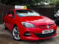 Used Vauxhall Astra Edition 200 HP (147 kW) 2016 Red Hatchback