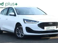 Used Ford Focus Titanium 2023 White Hatchback