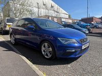 Used Seat Leon FR 150 HP (110 kW) 2019 Blue Estate