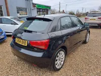 Begagnad Audi A1 Sportback Sport 105 HK (77 kW) 2014 Svart Halvkombi