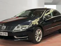 Used VW CC 140 HP (102 kW) 2014 Black Sedan
