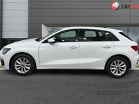 used Audi A3 Sportback 1.0 TFSI TECHNIK 5d 109 BHP 10.1-Inch MMI Display, Rear Park Sensors, Android Auto/Apple CarPlay, Cruise Control, Virtual Cockpit Ibis White, 16-Inch Alloy Wheels