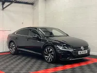 Used VW Arteon R-line 150 HP (110 kW) 2018 Black Hatchback