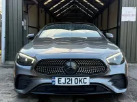 Used Mercedes E220 AMG line 2021 Grey Coupe