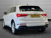 Used Audi Q3 S-Line 150 HP (110 kW) 2019 White SUV