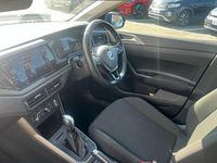 Used VW Polo Match 95 HP (69 kW) 2021 Blue Hatchback