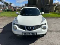 Used Nissan Juke Tekna 110 HP (80 kW) 2012 White SUV