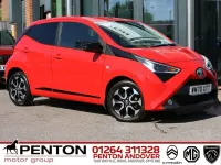 Used Toyota Aygo Trend 70 HP (51 kW) 2021 Red Hatchback